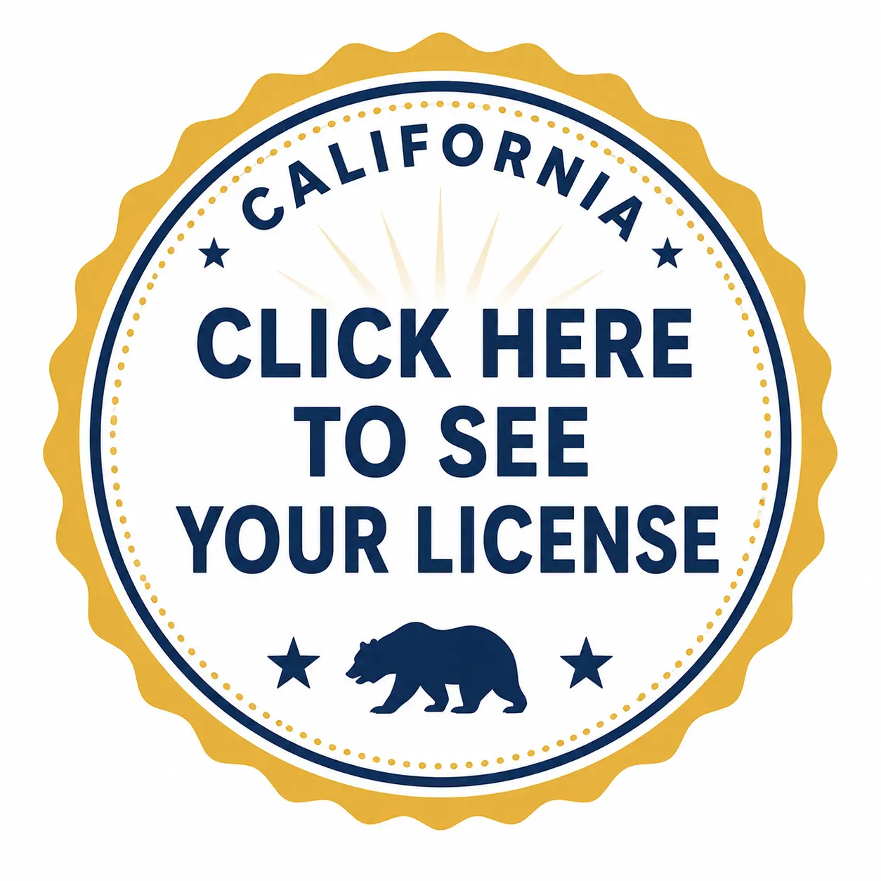 Click here to see your California license